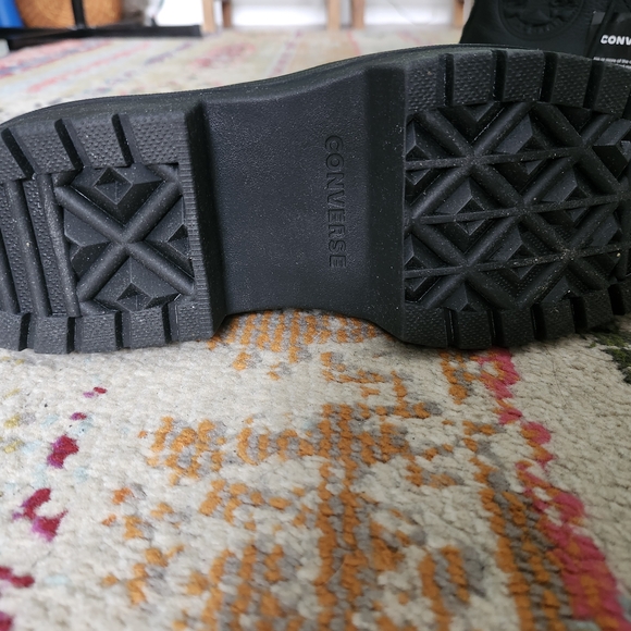 Converse Black High-Top Men's Shoes - Picture 3 of 5